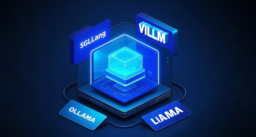 大模型工具对比：SGLang, Ollama, VLLM, LLaMA.cpp如何选择？