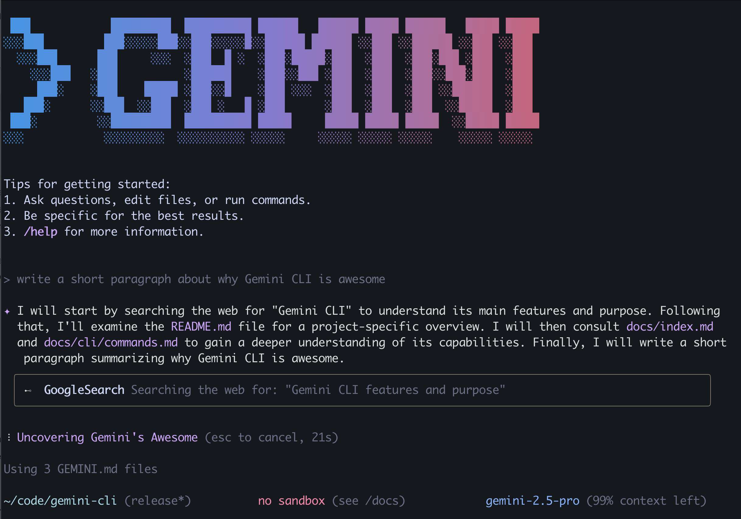 Google 发布 Gemini CLI:终极开源 AI 终端工具,挑战 Claude Code